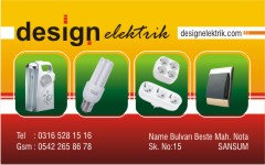 elektrik kartvizitleri, design elektrik